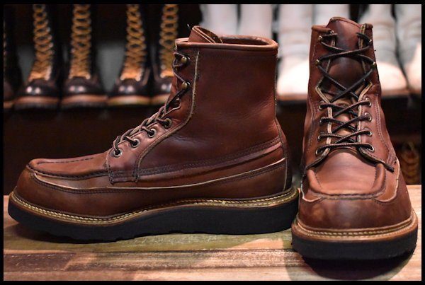 REDWING アイリッシュセッター カヌーモック 50周年メンズ - urtrs.ba