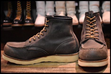 【7E 良品 サイド羽タグ 00年】レッドウィング 2880 アイリッシュセッター ヌバック ダークブラウン モックトゥ ブーツ redwing HOPESMORE