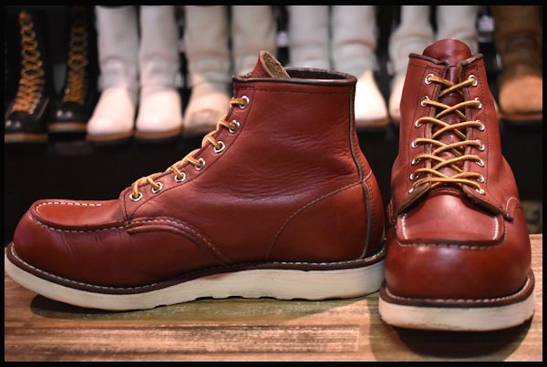 WEB限定カラー 希少 RED WING レッドウイング 8875 表四角犬タグ 7 1