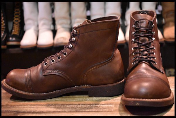 美品】REDWING 8111 アイアンレンジャー 8D アンバーハーネス-