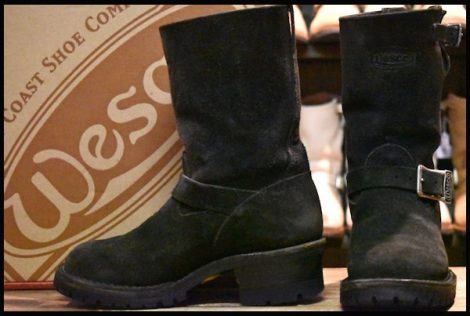 Wesco ウエスコ BOSS ボス エンジニアブーツ スエード 9D www