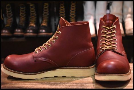 新品羽タグ RED WING Classic Round No.8166 8D 日本販売店舗 www.esn