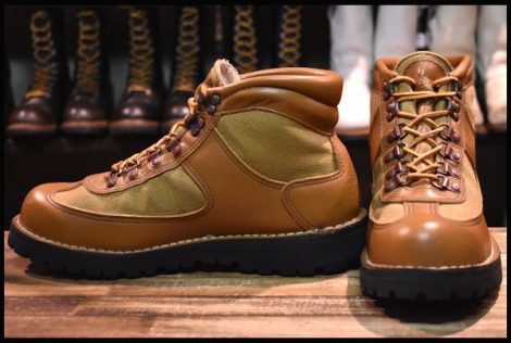 【9.5EE 良品 限定復刻モデル 白タグ】Danner ダナー フェザーライト 20915X 茶 ブラウン ゴアテックス GORE-TEX ブーツ HOPESMORE
