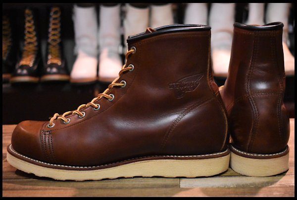 くつろぎカフェタイム 希少品 redwing 8815 US7.5D ホーウィン クロム