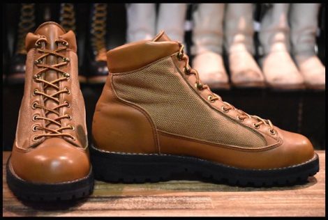 【8.5M 良品 初期ゴアテックスタグ】Danner ダナー ダナーライト 3042 ゴアテックス GORE-TEX ハイキング 編み上げ ブーツ HOPESMORE