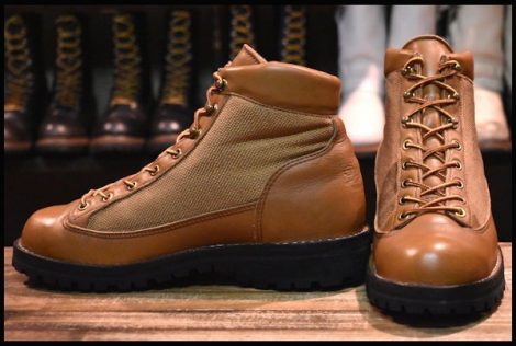 【8.5M 良品 初期ゴアテックスタグ】Danner ダナー ダナーライト 3042 ゴアテックス GORE-TEX ハイキング 編み上げ ブーツ HOPESMORE