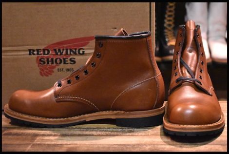 【9D 箱付 未使用 19年】レッドウィング 9416 ベックマン ブーツ シガー フェザーストーン プレーントゥ 9016 redwing HOPESMORE