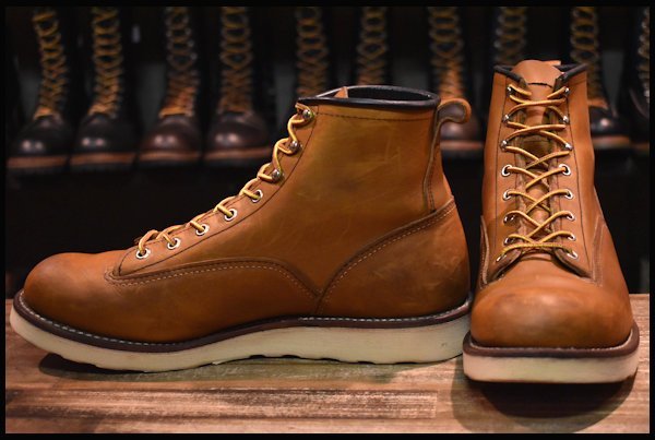 REDWING レッドウイング 2904 ラインマン ブラウン 9.5D-