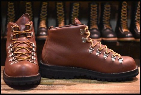 【7.5EE 良品 黒タグ】Danner ダナー マウンテンライト 30520X 茶 ブラウン ゴアテックス GORE-TEX ブーツ レースアップ HOPESMORE
