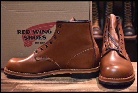 【8D 箱付 未使用 19年】レッドウィング 9416 ベックマン シガー フェザーストーン プレーントゥ 9016 ブーツ redwing HOPESMORE