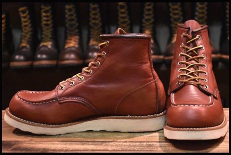 最も優遇 875レッドウィング red wing アイリッシュセッター 新品未