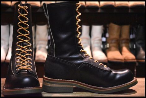 RED WING レッドウイング 919 ロガーブーツ 9E プリント羽タグ