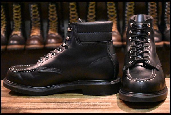 REDWING レッドウィング 8133 8.5E ブラック スーパーソール-