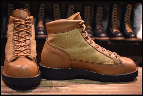 【9EE 良品】Danner ダナーライト クラシック 12010X Tバック 茶 ブラウン ゴアテックス GORE-TEX レースアップ ブーツ HOPESMORE