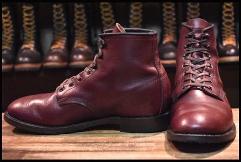 桜舞う季節 RED WING 9062 ベックマン フラットボックス ブラック