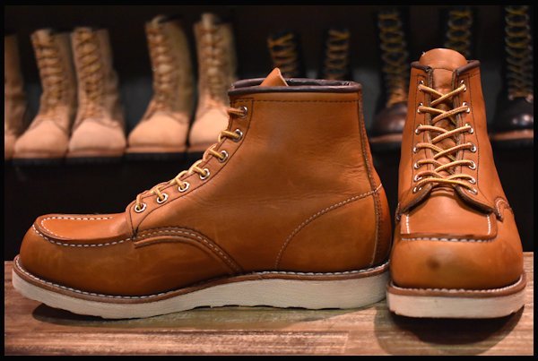 【10D 美品 20年】レッドウィング 875 アイリッシュセッター 茶 オロレガシー モックトゥ レースアップ ブーツ redwing  HOPESMORE