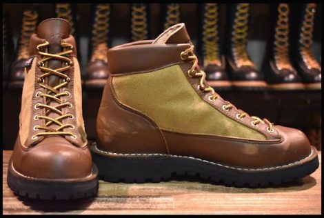 【8EE 良品 白タグ】Danner ダナーライト 30420X 茶 ブラウン カーキ ゴアテックス GORE-TEX 編み上げ ハイキング ブーツ HOPESMORE