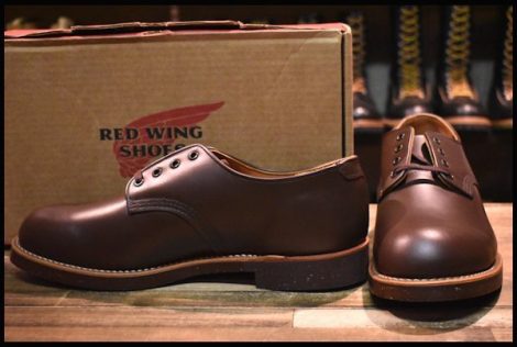 【11D 箱付 未使用 14年】レッドウィング 8050 フォアマン オックスフォード 茶 チョコレートクローム 短靴 編み上げ ブーツ HOPESMORE