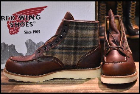 【9D 箱付 DEAD 07年】レッドウィング 9003 ランバージャック アイリッシュセッター ウールリッチ 編み上げ ブーツ redwing HOPESMORE