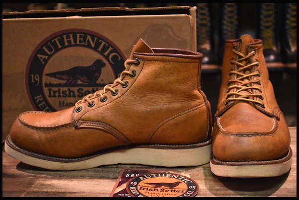 犬刻印】97年製REDWINGレッドウィングアイリッシュセッター875 9E-