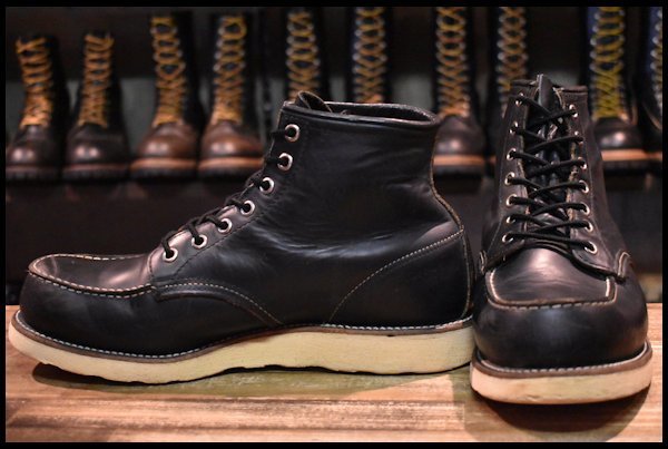 RED WING 8179 ブラック 6インチ クラシックモック 9 27cm