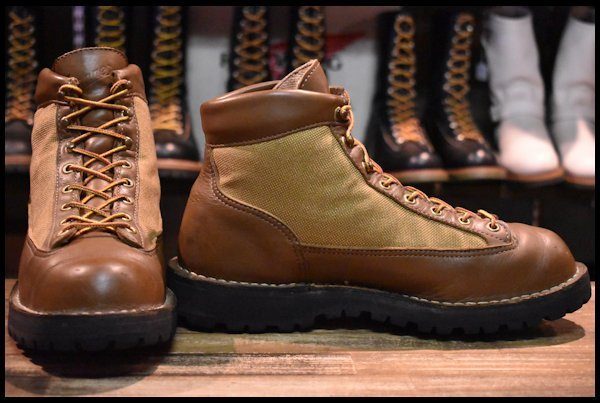 9EE 良品 白タグ】Danner ダナーライト 30420X 茶 ブラウン ゴアテック