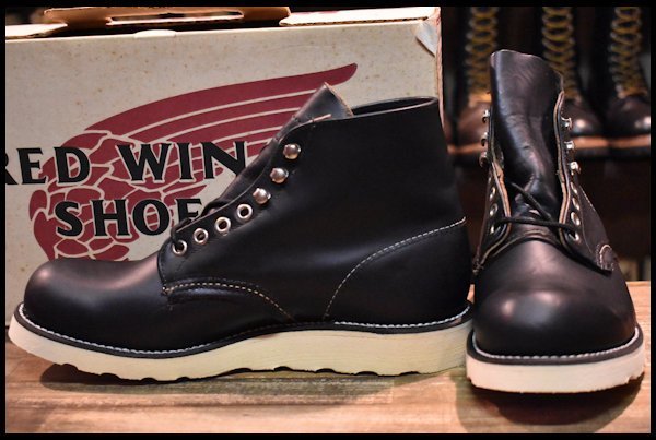 REDWING レッドウィング　8165 7D　ブラック　プレーントゥ