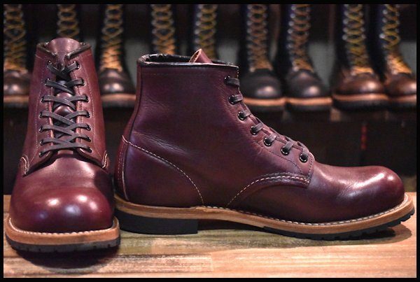 RED WING 9062 ベックマン フラットボックス ブラックチェリー 8D