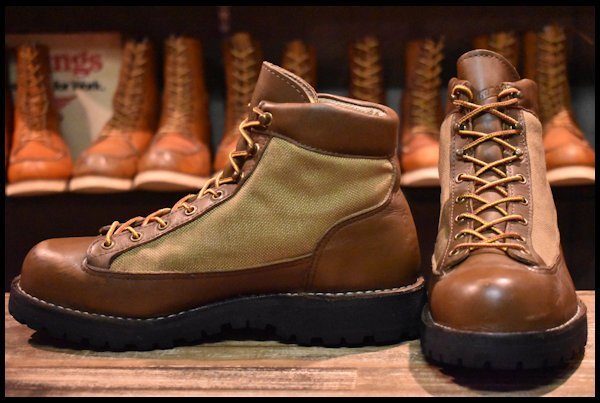 8.5EE 良品 白タグ】Danner ダナーライト 30420X 茶 ブラウン カーキ