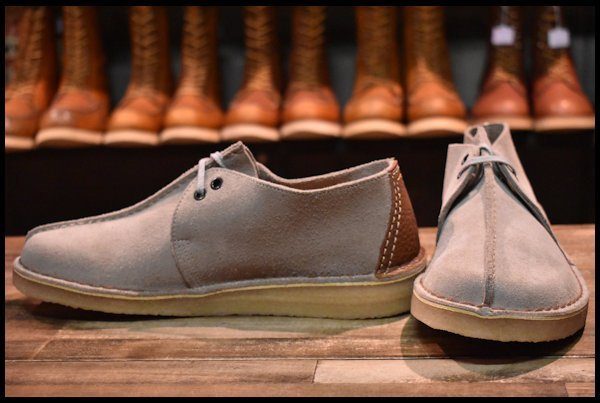 10 未使用】Clarks クラークス デザートトレック サンドスエード