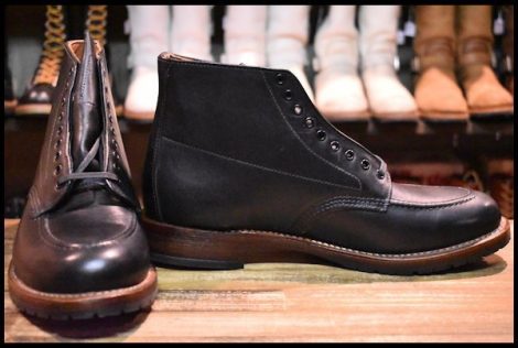 【11D 箱付 未使用 12年】レッドウィング 9029 ベックマン エンボス ブラック フェザーストーン ジラード 9090 ブーツ redwing HOPESMORE
