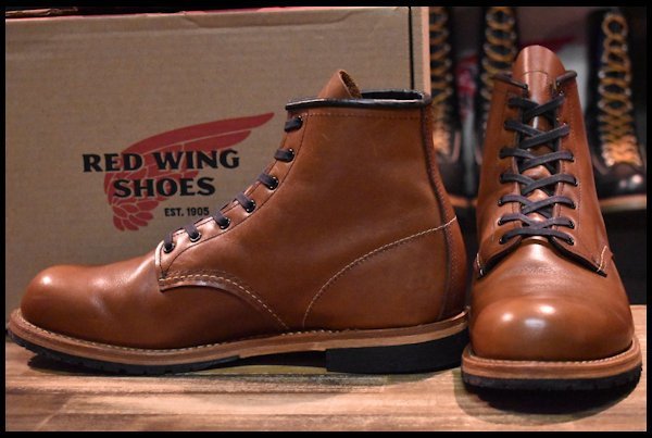 【9.5EE 箱付 美品 19年】レッドウィング 9416 ベックマン シガー フェザーストーン プレーントゥ 9016 ブーツ redwing  HOPESMORE