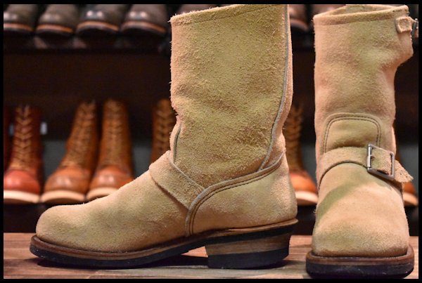 REDWINGレッドウイングPT99 8268 8Dエンジニアブーツ スエード