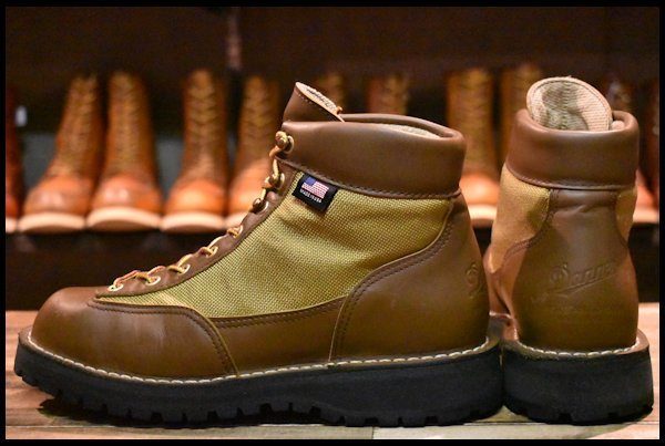 7EE 良品 白タグ】Danner ダナーライト3 33234 茶 ブラウン カーキ