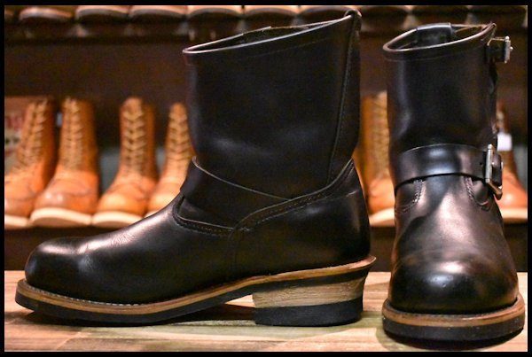 mG 100 RED WING SHOES レッドウィング ショート エンジニアブーツ