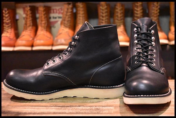 ソール交換品 レッドウィング 9070 プレーントゥ ブーツ REDWING 7.5