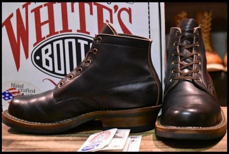 【9E 箱付 美品】WHITE’S ホワイツ セミドレス 2332C ブラウンドレス 5インチハイト ビブラム700シングル 茶 編み上げ ブーツ HOPESMORE