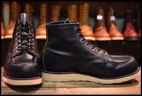 新品未使用】Red Wing ベックマン エンボス モック トゥ-