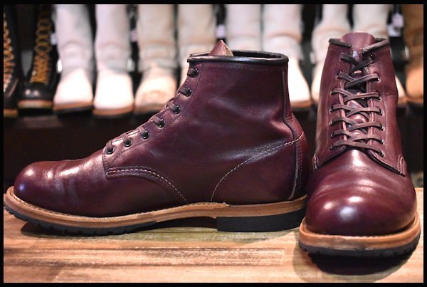 クーポン利用&送料無料 REDWING ベックマン 9411 10D ブラックチェリー