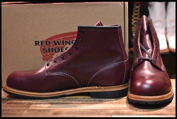 最大2000円引き マラソン期間 RED WING BECKMAN 9411 7.5D BLACK