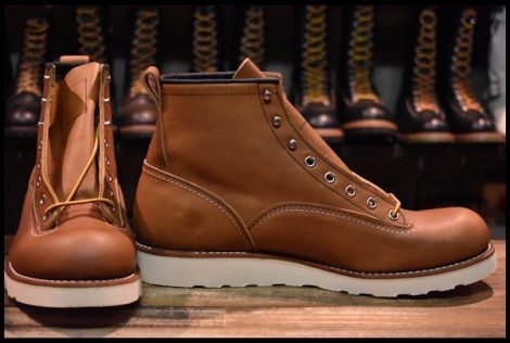 【10.5D 箱付 未使用 14年】レッドウィング 2904 ラインマン 茶 ブラウン オロイジナル LTT レースアップ ブーツ redwing HOPESMORE