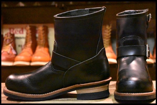 REDWINGレッドウイング 2976 8D ショートエンジニアブーツ - ブーツ