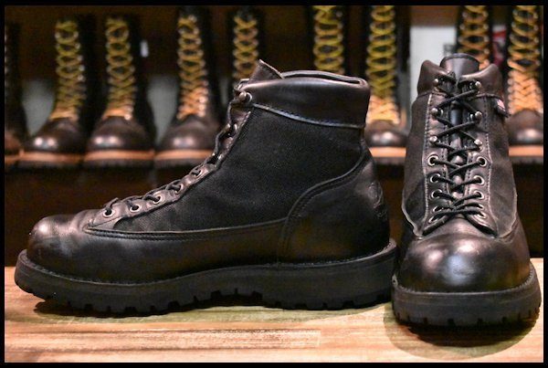 8.5EE 良品 白タグ】Danner ダナーライトブラック 31400X 黒 ...