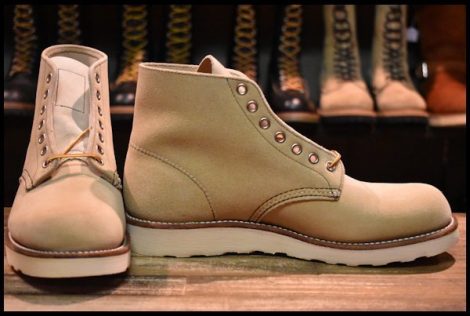 【7D 未使用 11年】レッドウィング 8167 スエード アイリッシュセッター ホーソーンアビレーン プレーントゥ ブーツ redwing HOPESMORE