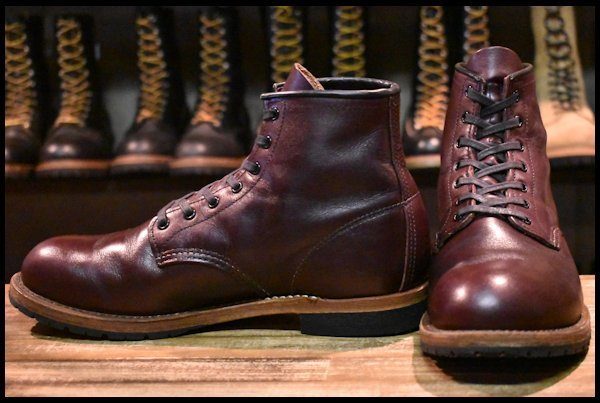 廃盤美品】 RED WING ベックマン 9011 ブラックチェリー 箱なし-