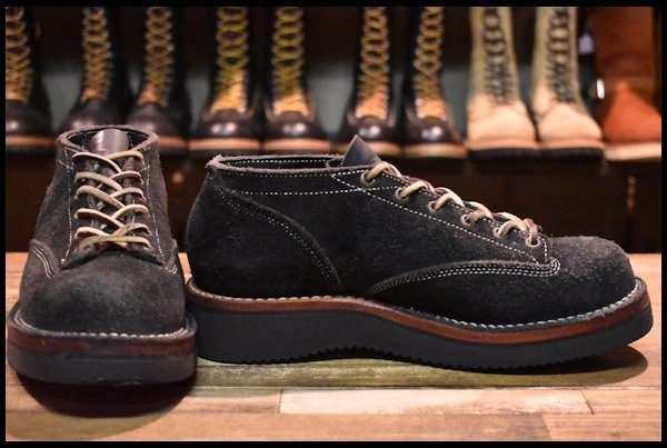 UK7.5D 良品】VIBERG ヴァイバー オックスフォード LTT ブラック