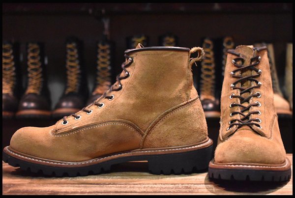 ご確認お願い致します極美品　レッドウィング ラインマン2933 REDWING  【8D／26cm】