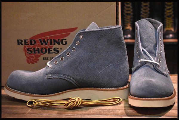 検索用REDWING レッドウィング 8144 ブルーグレーラフアウト US9D - ブーツ