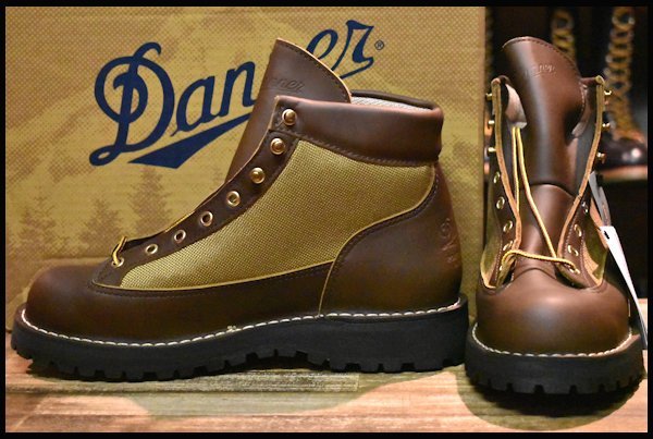 8.5EE 箱付 DEAD 白タグ】Danner ダナーライト 30420X 茶 ブラウン