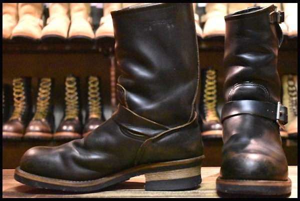 シューズ丈ロングREDWING pt91 7 1/2D レッドウィング2268 茶芯 94年製